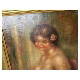 Detail of Renoir Painting