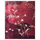 Burgundy Area Rug