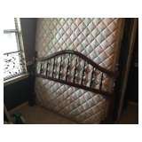 Queen bed in master