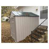 Rubbermaid portable building - can be moved