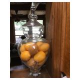 Decor glass jar