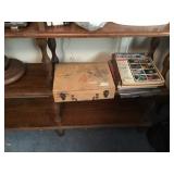 Items on shelf unit