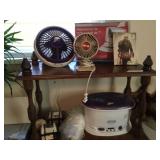 Items on shelf unit