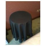 Covered table