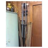 Outside storage room 