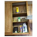 Outside storage room 