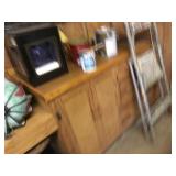 Outside storage room 