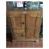 Vintage ice box 