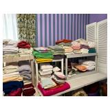 Towels, blankets, sheets