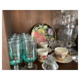 Items in China cabinet