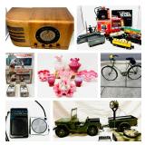 Vintage Collectibles: Radios, Cameras, Toys and More
