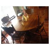 LIQUIDATION ESTATE SALE! FURNITURE WITH TOOLS DINING ROOM TABLE AND CHAIRS PLUS A LOT OF OTHER ITEMS