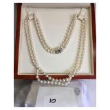 50" pearl necklace