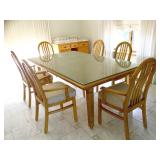 Custom Oak Dining Table