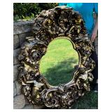 Adam & Eve 1960s Cherub mirror