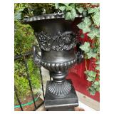 Large Cast Iron Urn Planter