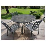 Wrought Iron Patio Table