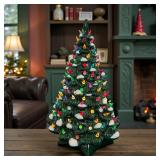 Large vintage Ceramic Christmas Tree