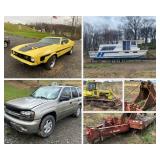 Ford Mustang Mach 1, Houseboat, Tools 