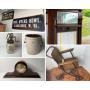 Antiques, Crocks, Furniture, Glassware 