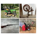 John Deere Tractor, Tools, Guns, Collectibles