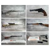 Rifles, Shotguns, Ammo, Knives