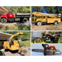 Tree Trimming Equipment & Motorcycles 