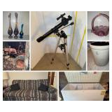 Glassware, Household Furnishings, Vintage Tractor