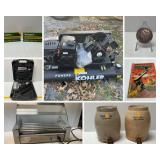 Air Compressor, Coins & Notes, Ammo