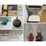Oil Lamps, Yearbooks, Collectable Glassware, Porcelain Figures