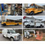 School Buses, Bucket Truck, Trailer & Genie Lifts
