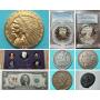 Graded Coins, Silver Dollars, Mint & Proof Sets 