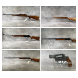 76 Rifles, Handguns, Shotguns & Ammo, Vintage Pocket Watches