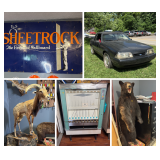 Taxidermy, 93 Mustang, Collectibles Auction