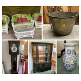 Household Contents, Furniture, Glassware, Jewelry 