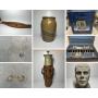 Pottery, Sterling Set, Jewelry, Christmas Decor 