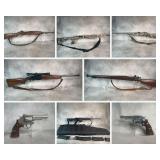 Rifles, Shotguns, Revolvers, Ammo 