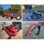 Mahindra Tractor, BCS Hand Mower, Attachments 