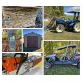 New Holland Workmaster 45, ATVs, Tools, Collectibles 