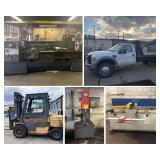 Machine Shop Equipment, 2009 Ford F-450 Flatbed 