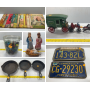 Vintage Glassware, Antiques, Costume Jewelry 