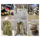 Designer Handbags, Memorabilia, Hunting Gear