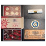 Coins, Mint Sets, Proof Set 