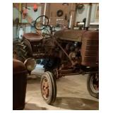 Super A Farmall with 4 ft brush hog