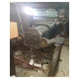 1915 Model T-Marklin Train Engine-Gold-Antiques