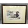 Vintage Fishing reels and duck prints