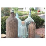 Family Heirlooms- Antique, Primitive Farm Tools, Dolls, Sterling, Pottery & Instruments