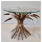 Sheaf of Wheat gilt table