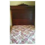 Antique Victorian bed