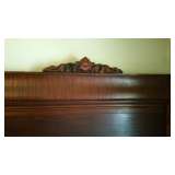 Top of headboard, Victorian bed